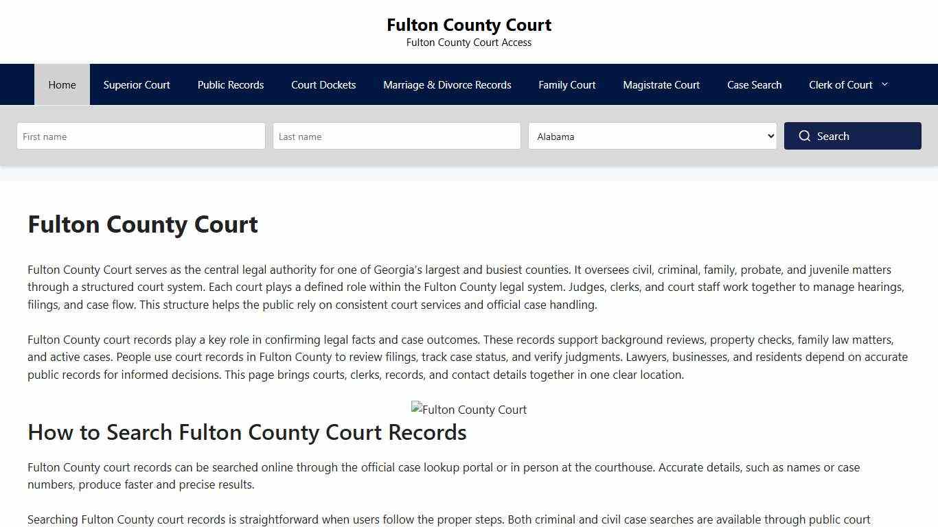 Fulton County Court